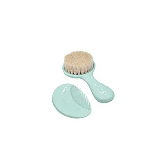 Saro Baby Set spazzola pettine menta 2uds
