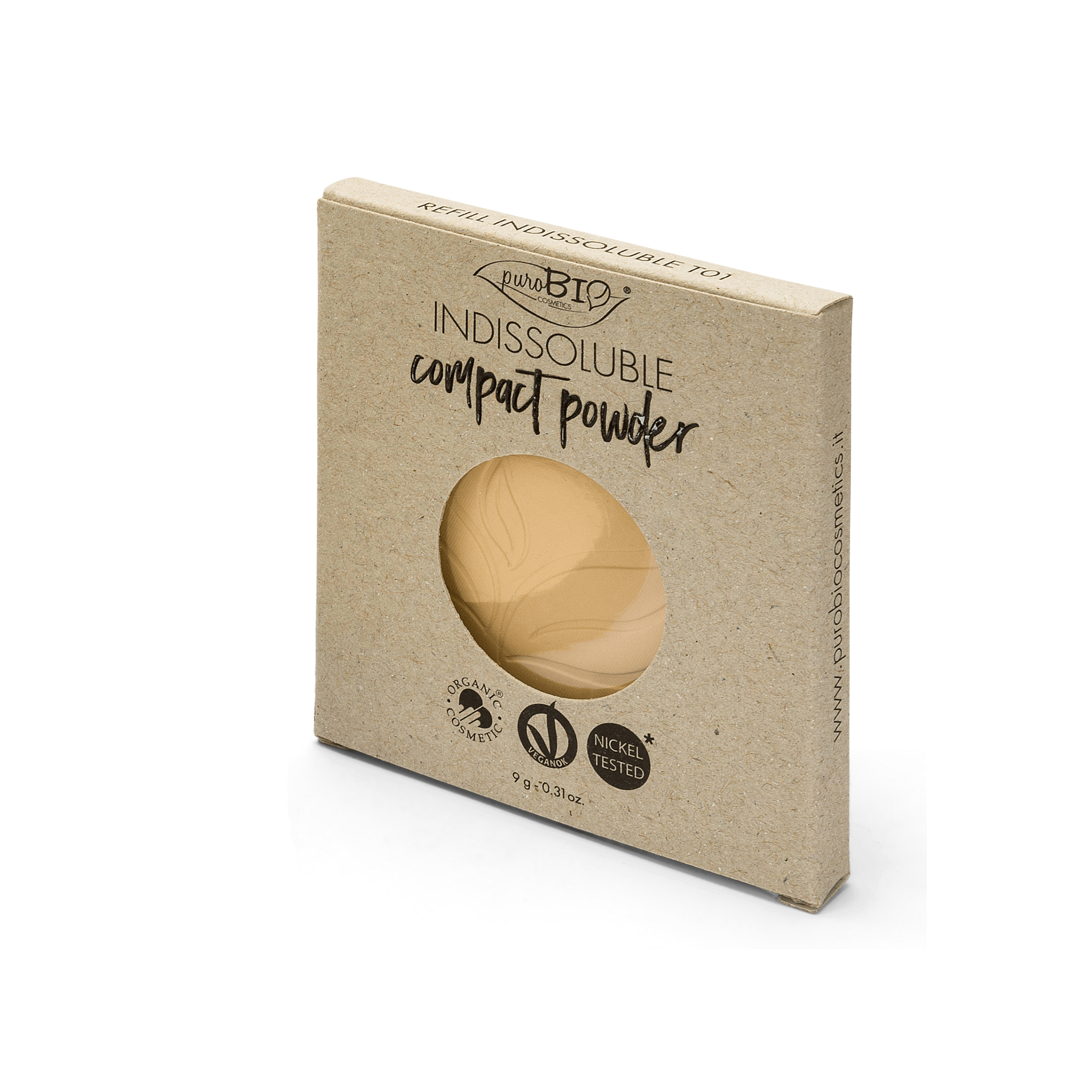 PUROBIO Indissoluble Compact Powder Refill T01