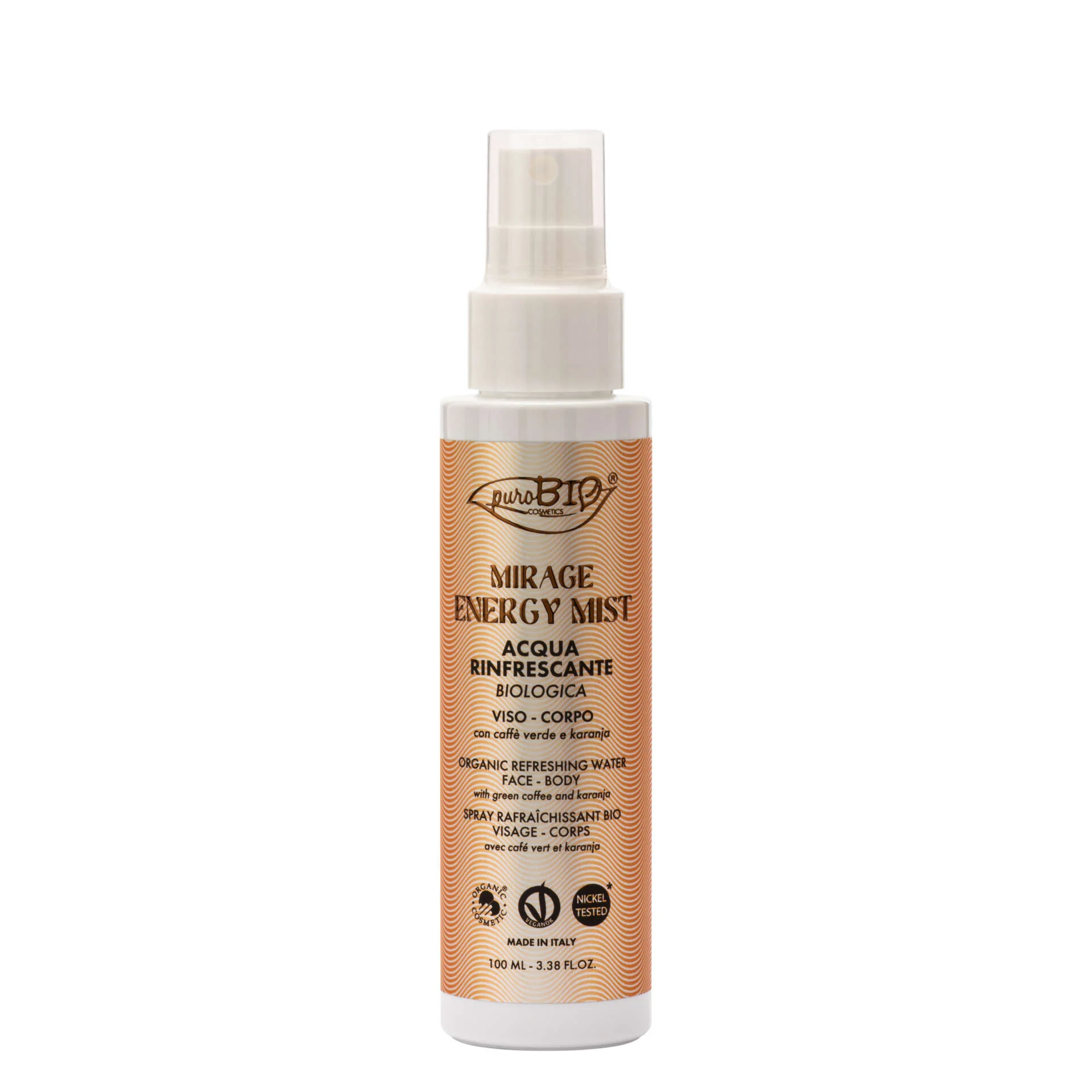 PUROBIO Mirage Energy Mist – Acqua Rinfrescante Biologica