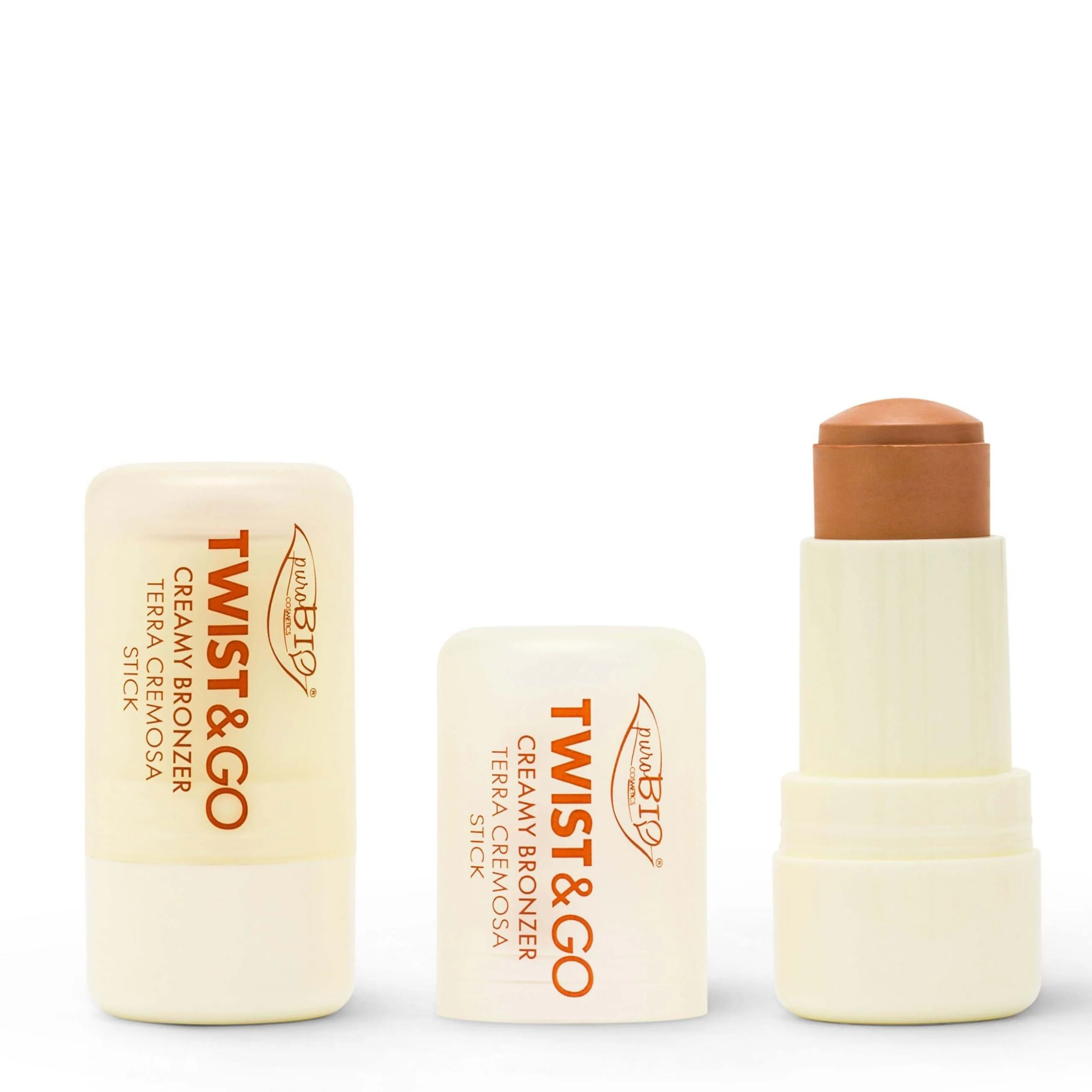 PUROBIO Twist & Go – Terra Cremosa in Stick 02 Biscuit