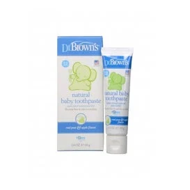 Dr. Browns Pasta de Dentes Bebés Natural Maçã 40g