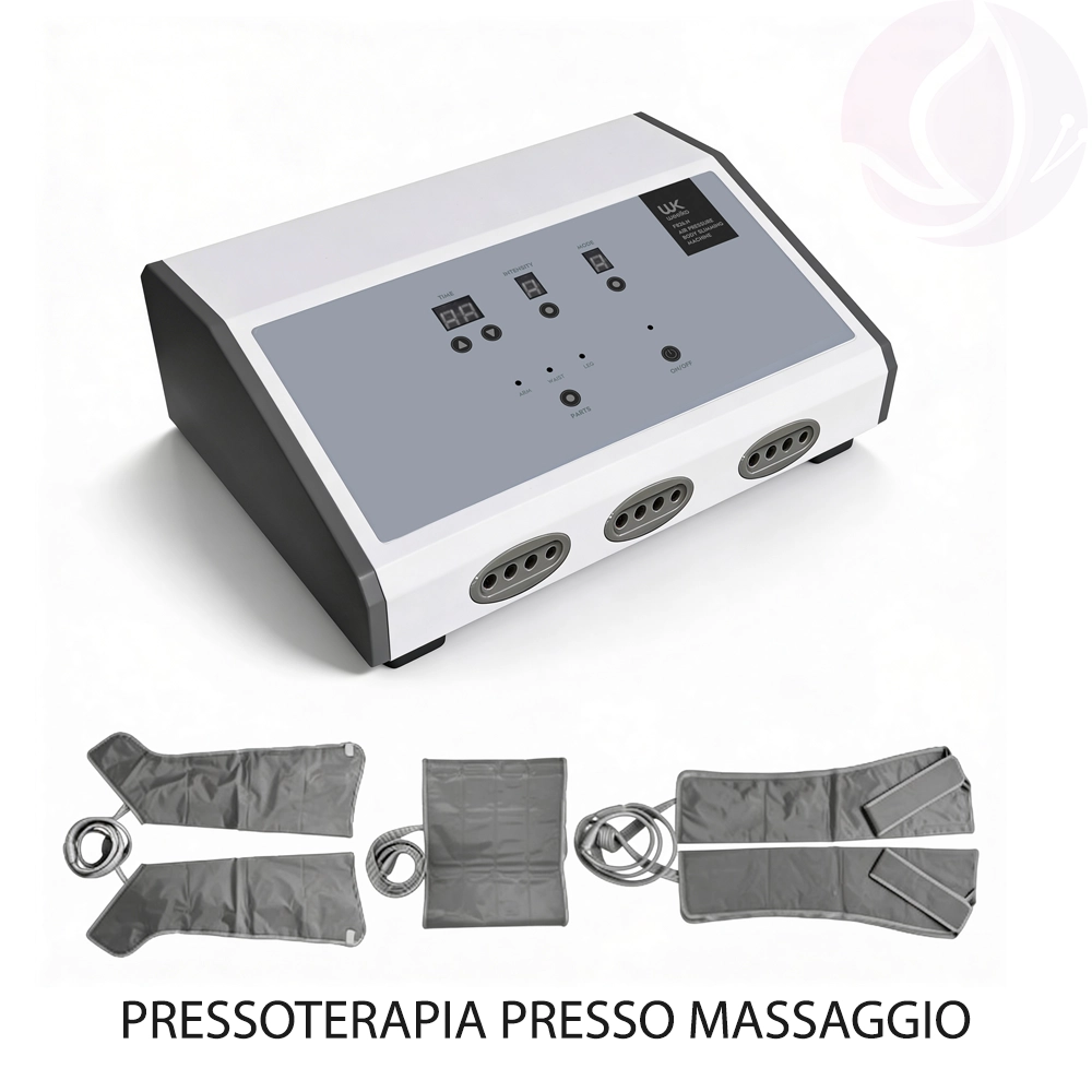 Pressoterapia Professionale Weelko F826.N con Tuta Completa Corpo per Presso Massaggio