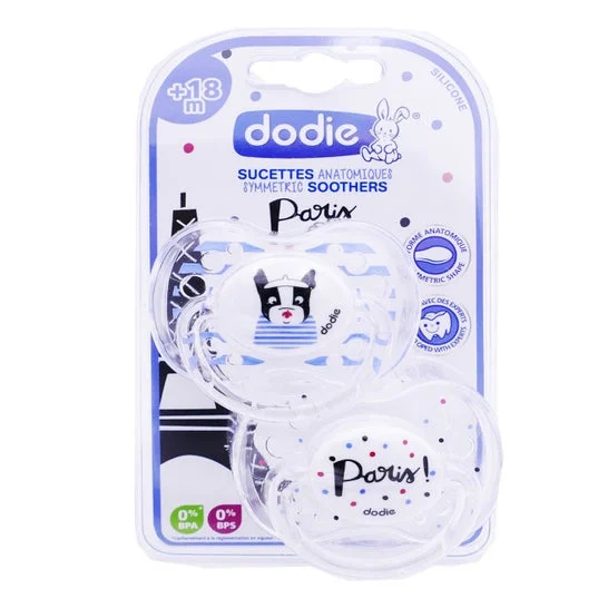 Dodie ciuccio in silicone Parigi oltre 18 mesi A88 2uds