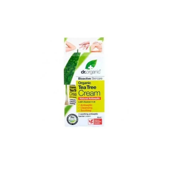 Dr.organic Tea Tree Crema antisettica 50ml