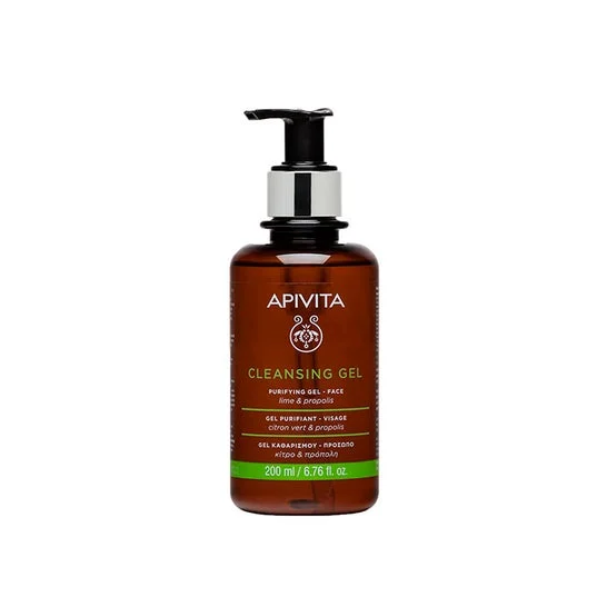 Apivita Gel detergente per la pelle grassa 200Ml