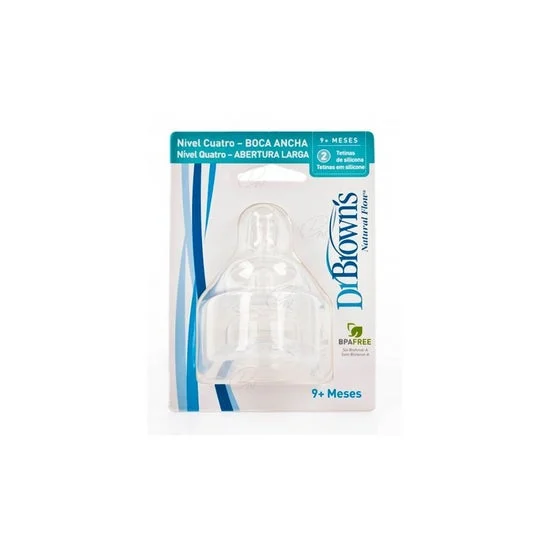 Capezzolo in silicone Bebe bocca larga N4