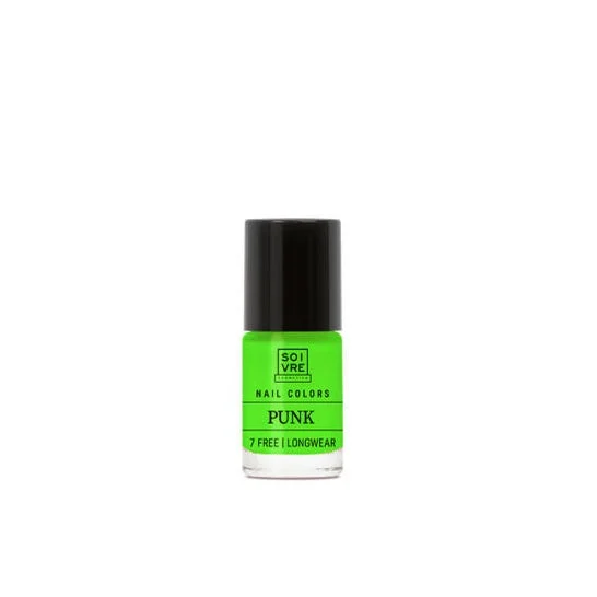 Soivre Cosmetics Nail Colors Fluor Smalto per Unghie Verde Punk 6ml