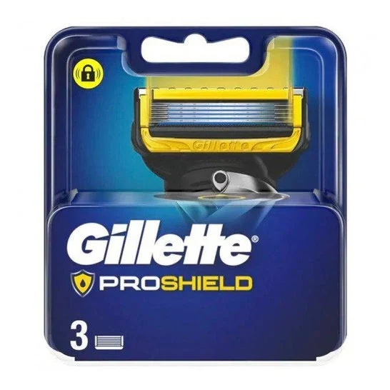 Gillette Proshield Lame di ricambio per rasoio 3 pezzi