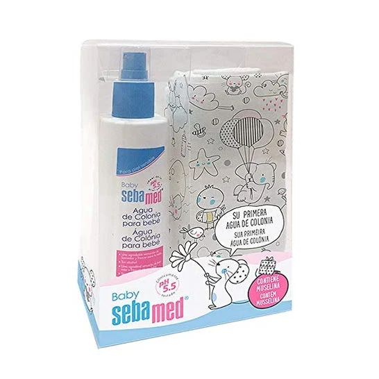 Sebamed Baby Pack Eau De Toilette 250ml + Muslin