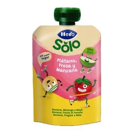 Hero Solo Platano Fresa y Manzana 100 g