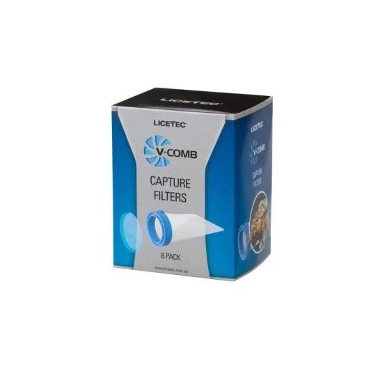 Licetec V-COMB 8 Filtri anti-pidocchi monouso