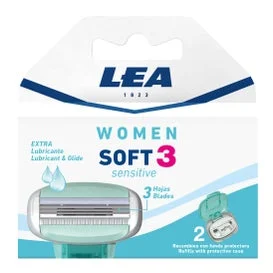 Lea Ricariche Donna Soft3 Sensitive 2 Unità