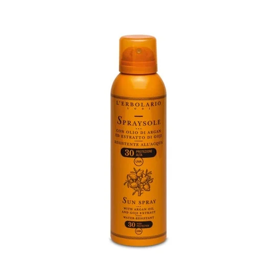 L'Erbolario Spray Protezione Solare all'Olio Argan e Goji 150ml