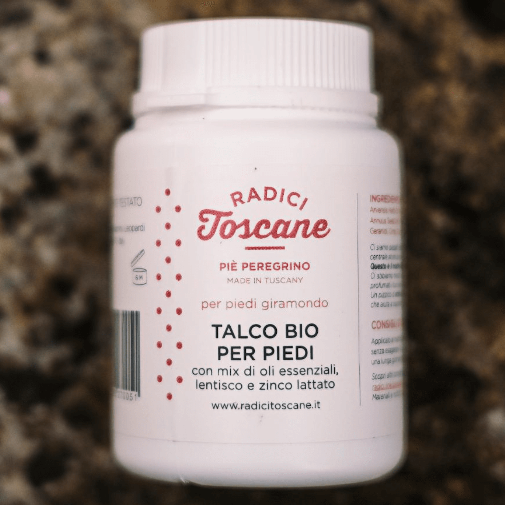 RADICI TOSCANE Piè Peregrino – Talco Bio Per Piedi