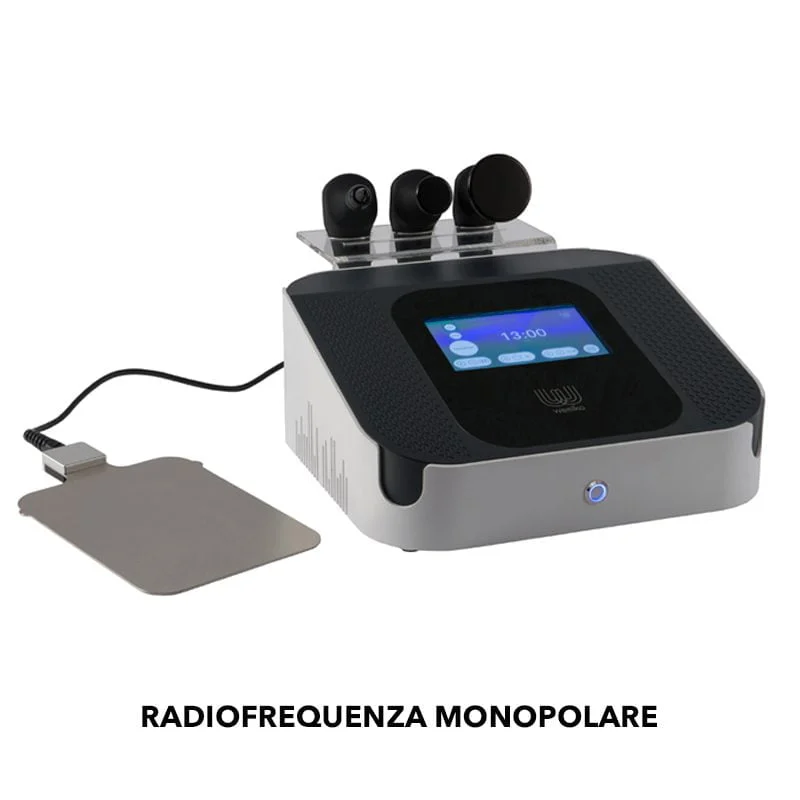 Radiofrequenza monopolare apparecchiatura digitale per viso corpo 3 sonde WEELKO WKB003