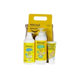 Mitosyl Pack Pomada Protectora + Loción + Gel Champú 490 ml