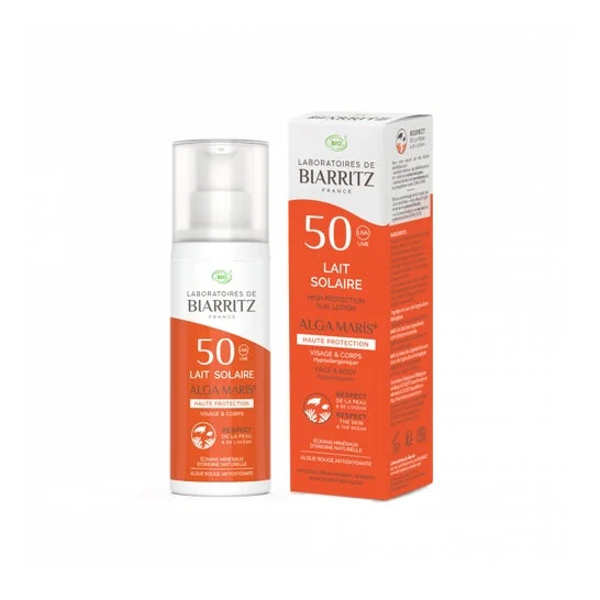 Laboratoires de Biarritz Algae Maris Sunscreen Milk Fps50 100ml