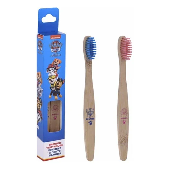 Take Care Kit Paw Patrol Cepillo de Dientes Bambú 2uds
