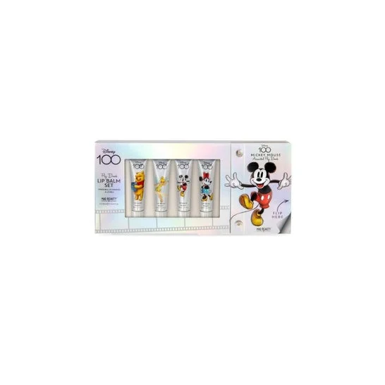 Mad Beauty Disney 100 Flip Book Lip Balm Set