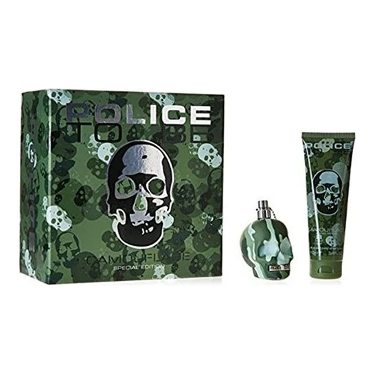 Police To Be Camouflage Pack Eau de Toilette 40ml + Champú 100ml