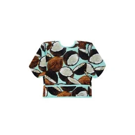 Twistshake Coconut stampa bavaglini impermeabili a manica lunga 1pc