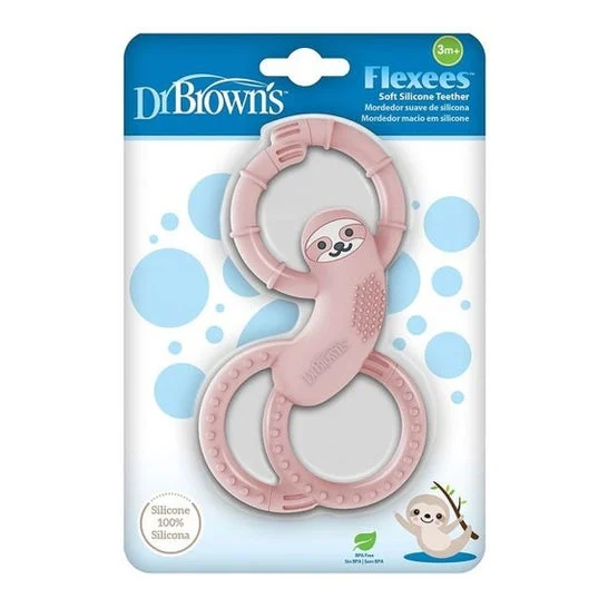 Dr Brown's Massaggiagengive Bradipo Rosa 1 Unità