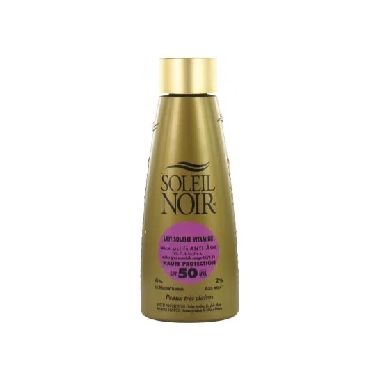 Soleil Noir Latte Solare Vitaminico Spf50 150ml