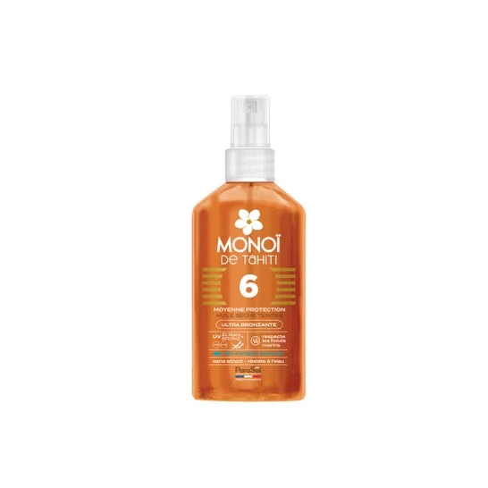 ParaSol Monoï De Tahiti Olio Secco Abbronzante SPF6 125ml