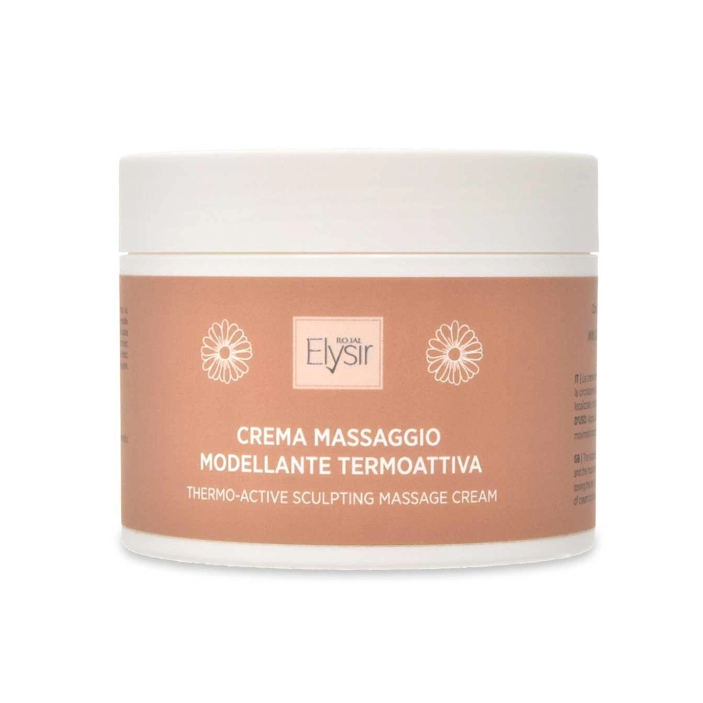 Crema Massaggio Corpo Anticellulite Termoattiva Roial Elysir – 500 ml