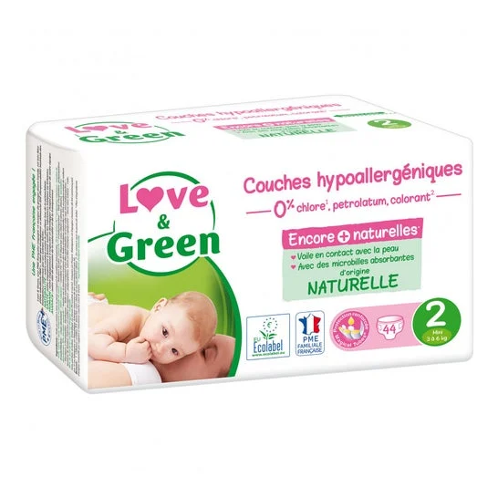 Love&Green Eco Pannolini T2 3-6Kg 44