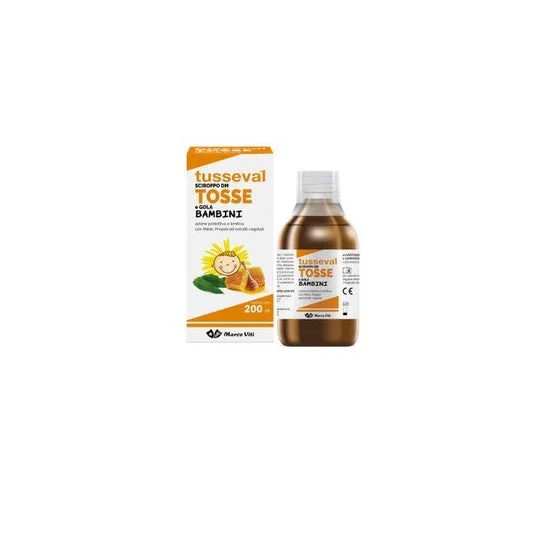 Marco Viti Tusseval Sciroppo Tosse Bambini 200ml