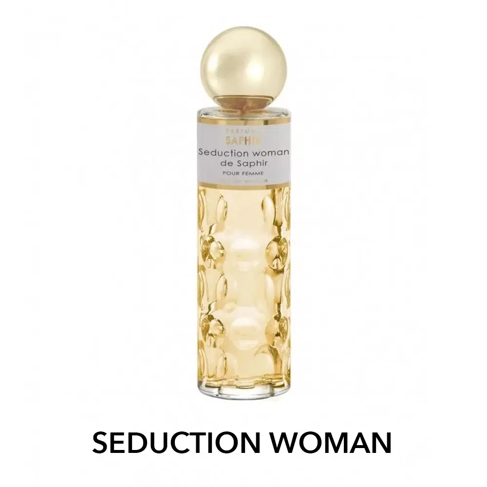 SEDUCTION WOMAN SAPHIR Eau de Parfum Profumo da 200 ml