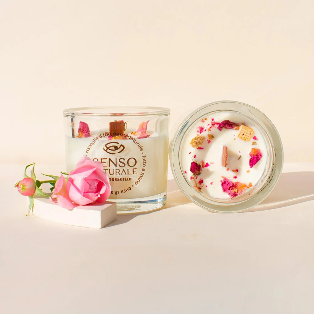 SENSO NATURALE Candela di Soia Profumata – Armonia Small
