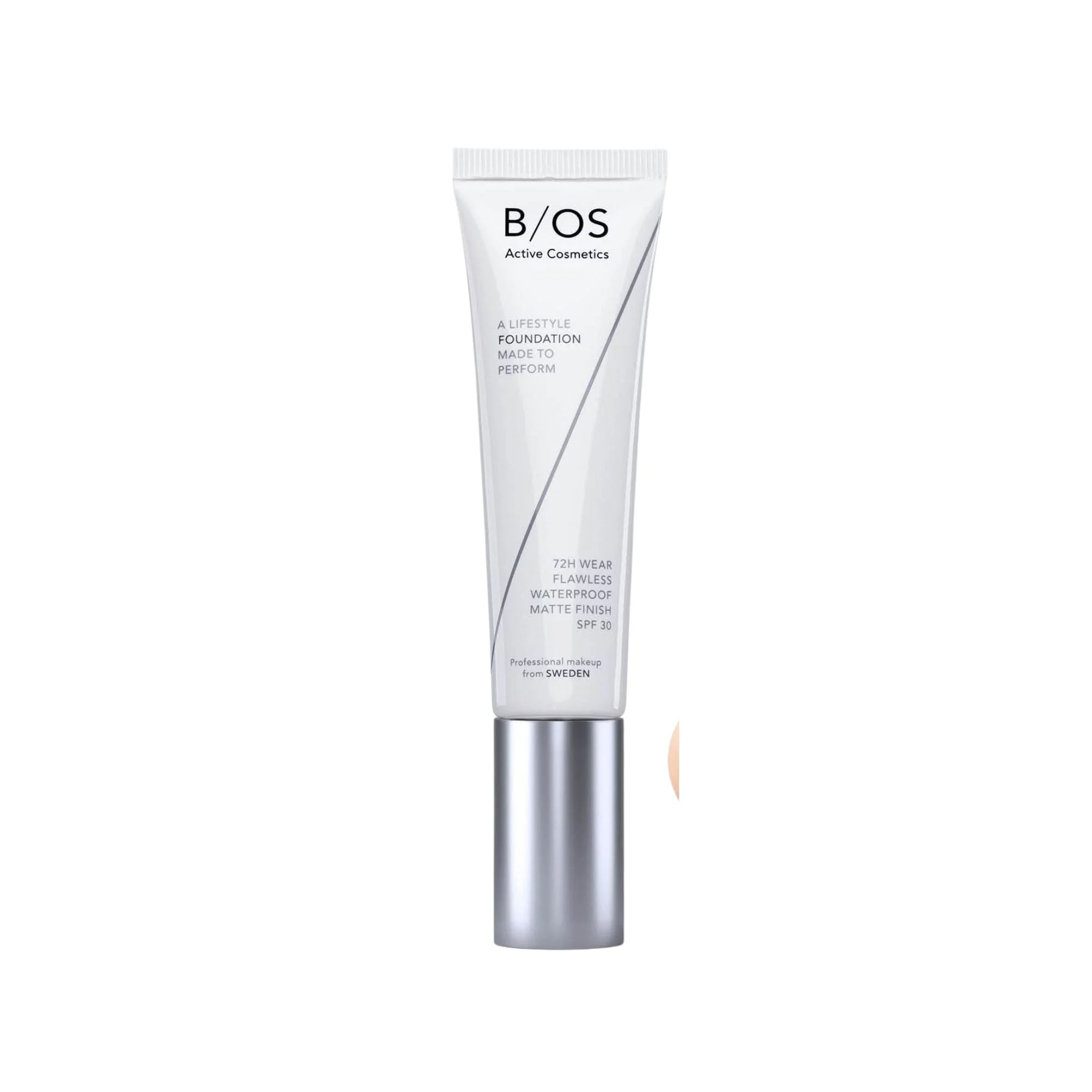 Base of sweden Fondotinta Waterproof Copertura Completa SPF 30 30 ml Waterproof