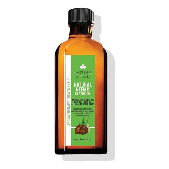 Nature Spell Olio Ricino Neem Corpo Capelli 150ml