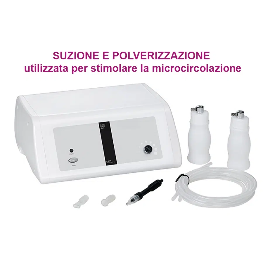Suzione e Polverizzazione Weelko – Apparecchiatura Estetica per la Microcircolazione della Pelle