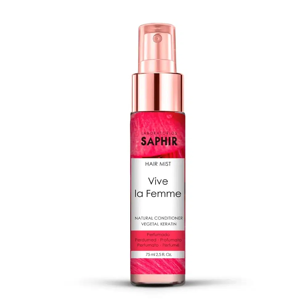 Saphir Vive la Femme Hair Mist – Profumo per capelli con cheratina vegetale e balsamo naturale