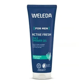 Weleda For Men Active Fresh Gel Doccia 3 in 1 200 ml