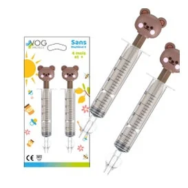 Vog Protect Bebé Jeringa Nasal Oso 2uds