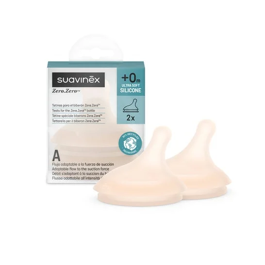 Suavinex Zero Zero Tetina Lactancia Anticólico 0+ S U 2uds