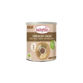 Babybio Cereali biologici e preparazione di cacao 220g