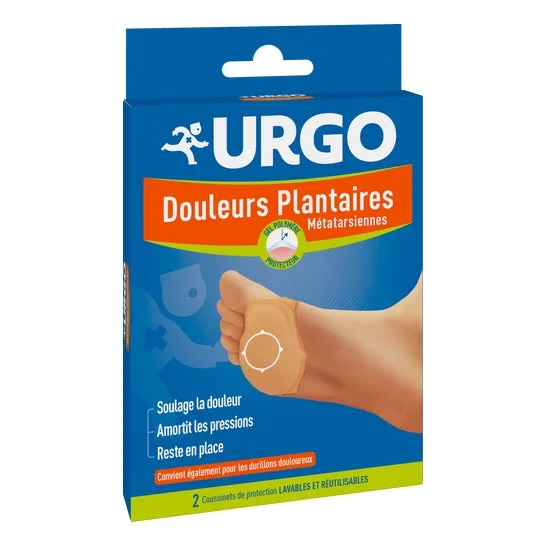 Urgo Coussinets Douleurs Plantaires boîte de 2 coussinets