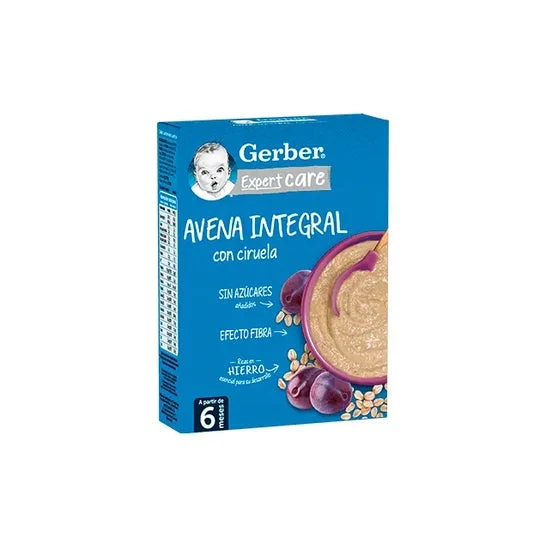 Gerber Grain&Grown avena integrale con prugna 250g