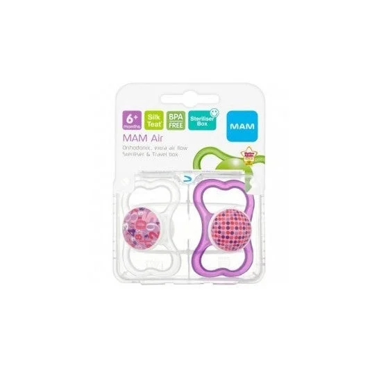 MAM Air Soother Silicone Silicone Nipple 2pz