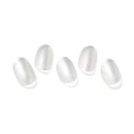 Ohora Gel Nail Strips N Silver Chrome 30uds