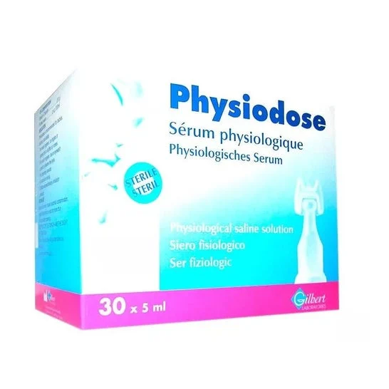 Fisiodose singola dose di pulizia nasale 5ml 30 pz