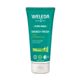 Weleda For Men Energy Fresh Gel Douche 3 en 1 200ml