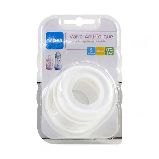 Mam Anti-Colico Valvola Anti-Colica Bianco Set di 2