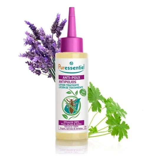 Puressentiel lozione anti-pidocchi + trattamento completo pettine 100 ml