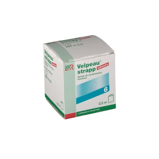 L&R Velpeaustrap Bla 2M5X 6Cm